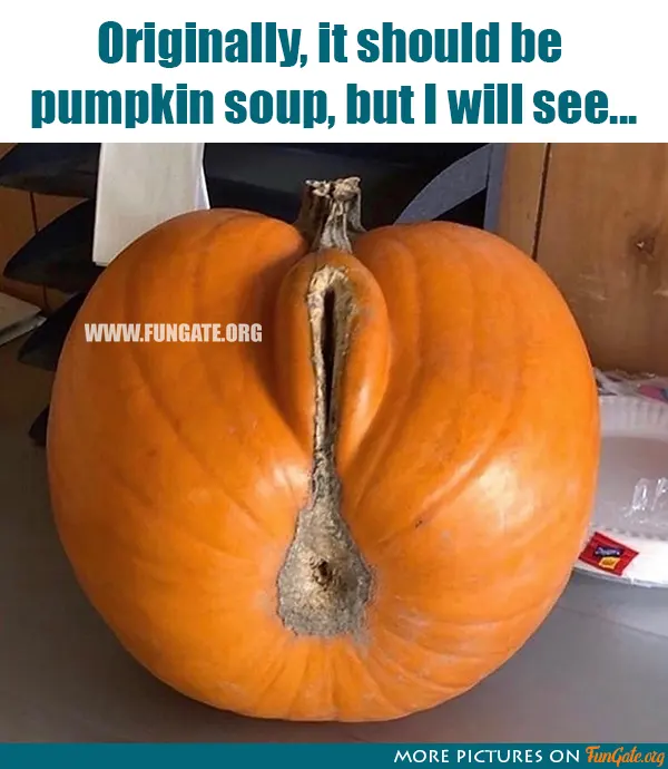 Originally, it should be pumpkin soup