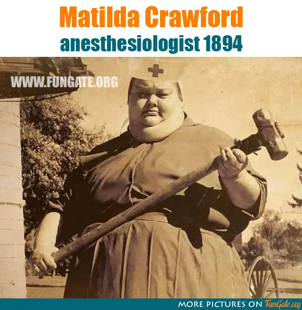 Matilda Crawford - Anesthesiologist 1894