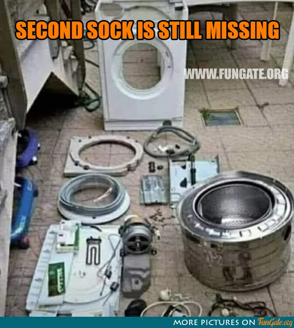 Second sock is still missing
