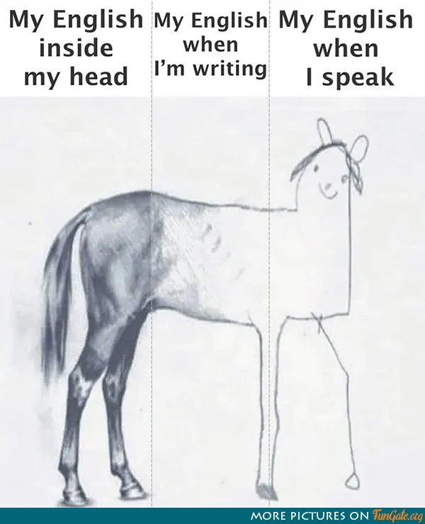 My English inside my head